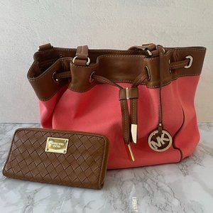 Michael Kors Marina Drawstring and Wallet